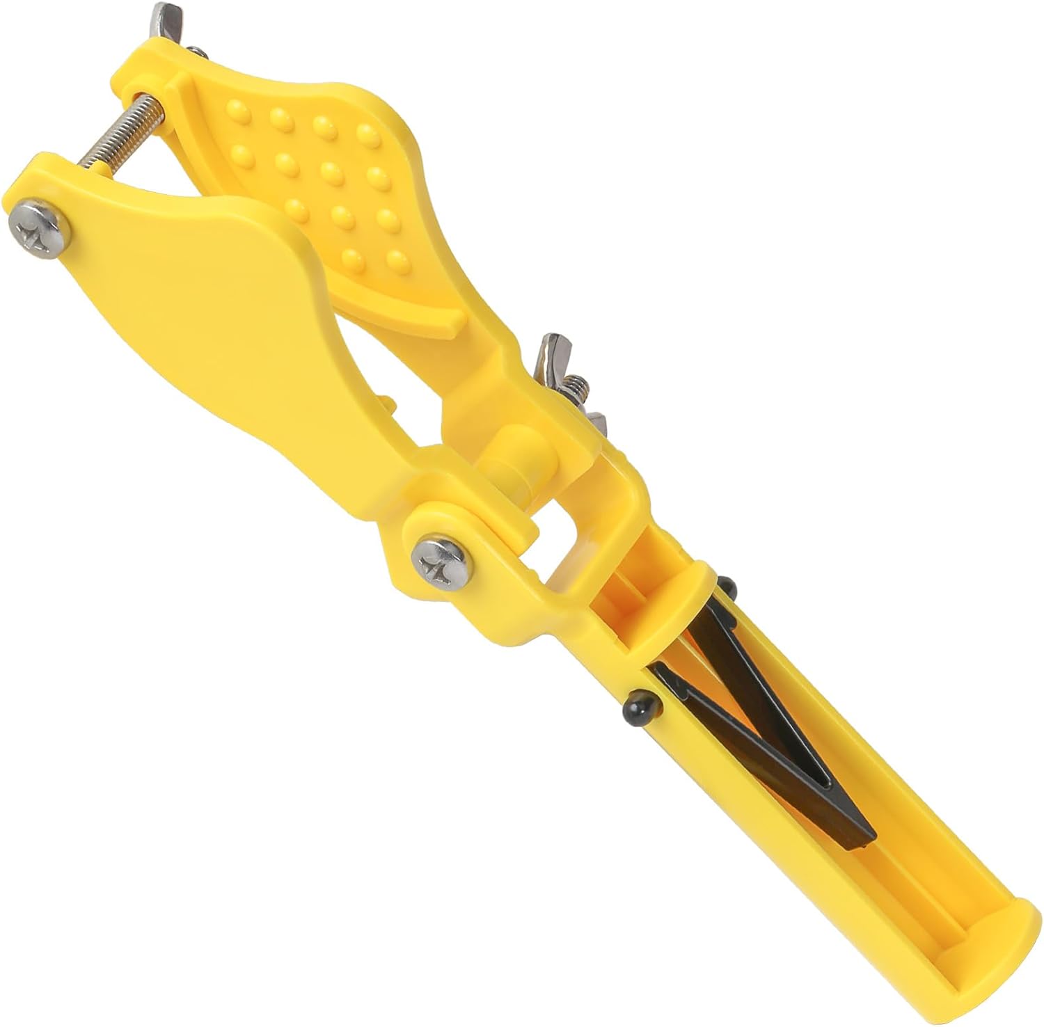 Swimming Pool Stain Remove Sanitizer Holder with EZ-Clip Handle, Erase Stain and Enhanced Comfort for Swimming Pools and Spa - Fit for 3 inch Sanitizer