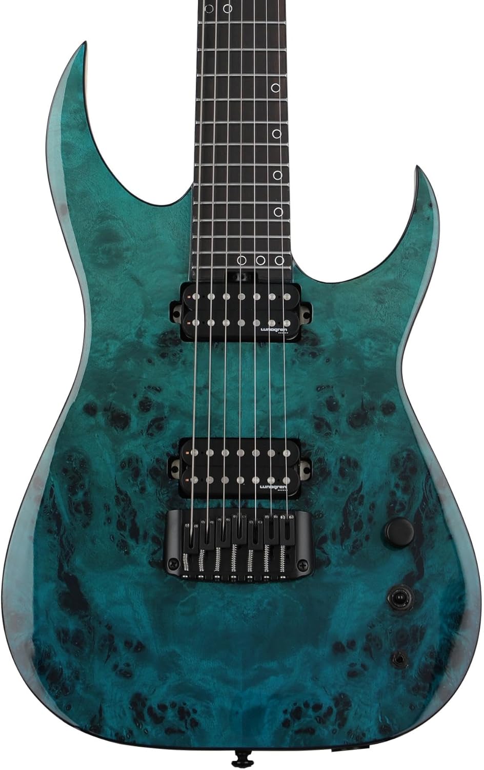 Schecter Keith Merrow KM-7 Artist Solidbody 7-string Electric Guitar - Lagoon Fade