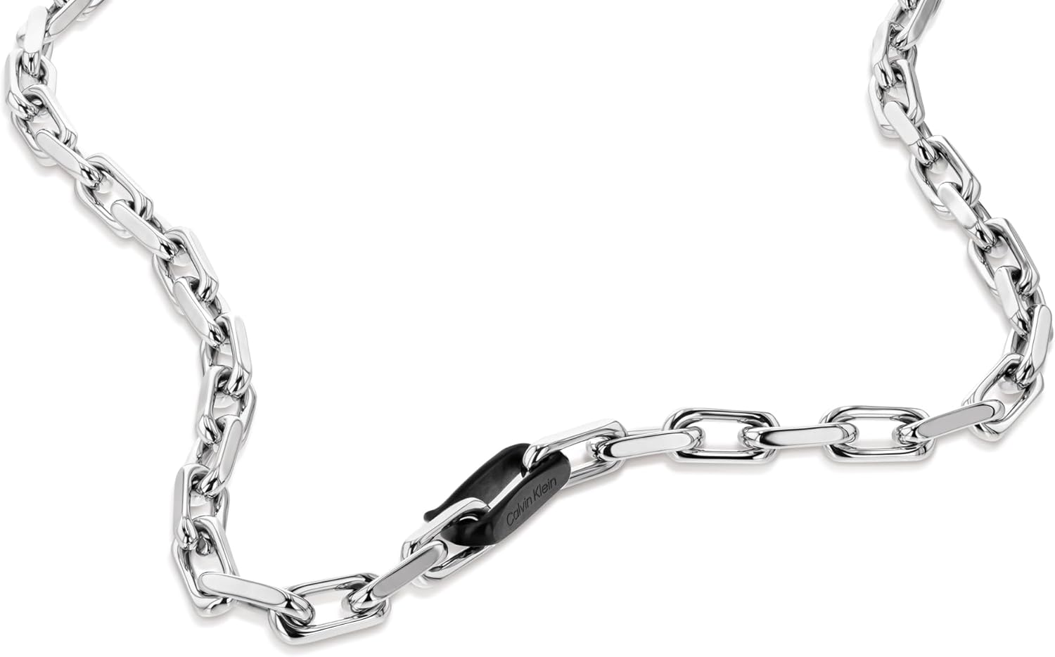 Calvin Klein Men's Jewelry - CK Aspire and Black IP Necklace - Stainless Steel - Modern Statement Accessory - Gift for Him