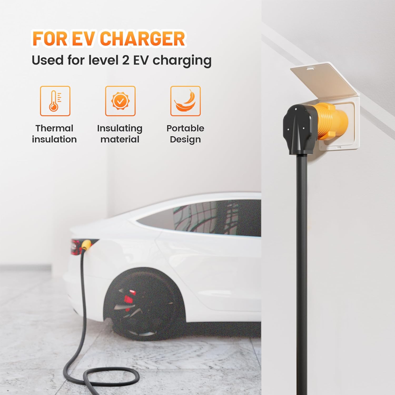 MECMO 30 Amp to 20 Amp 240V 4 Prong Twist Lock Generator Distribution Adapter NEMA L14-30P to 5-15/20R or 6-15/20R, NEMA L14-30P to Four 5-20R/ 5-15R & L14-30R Generator Adapter Extension Cord