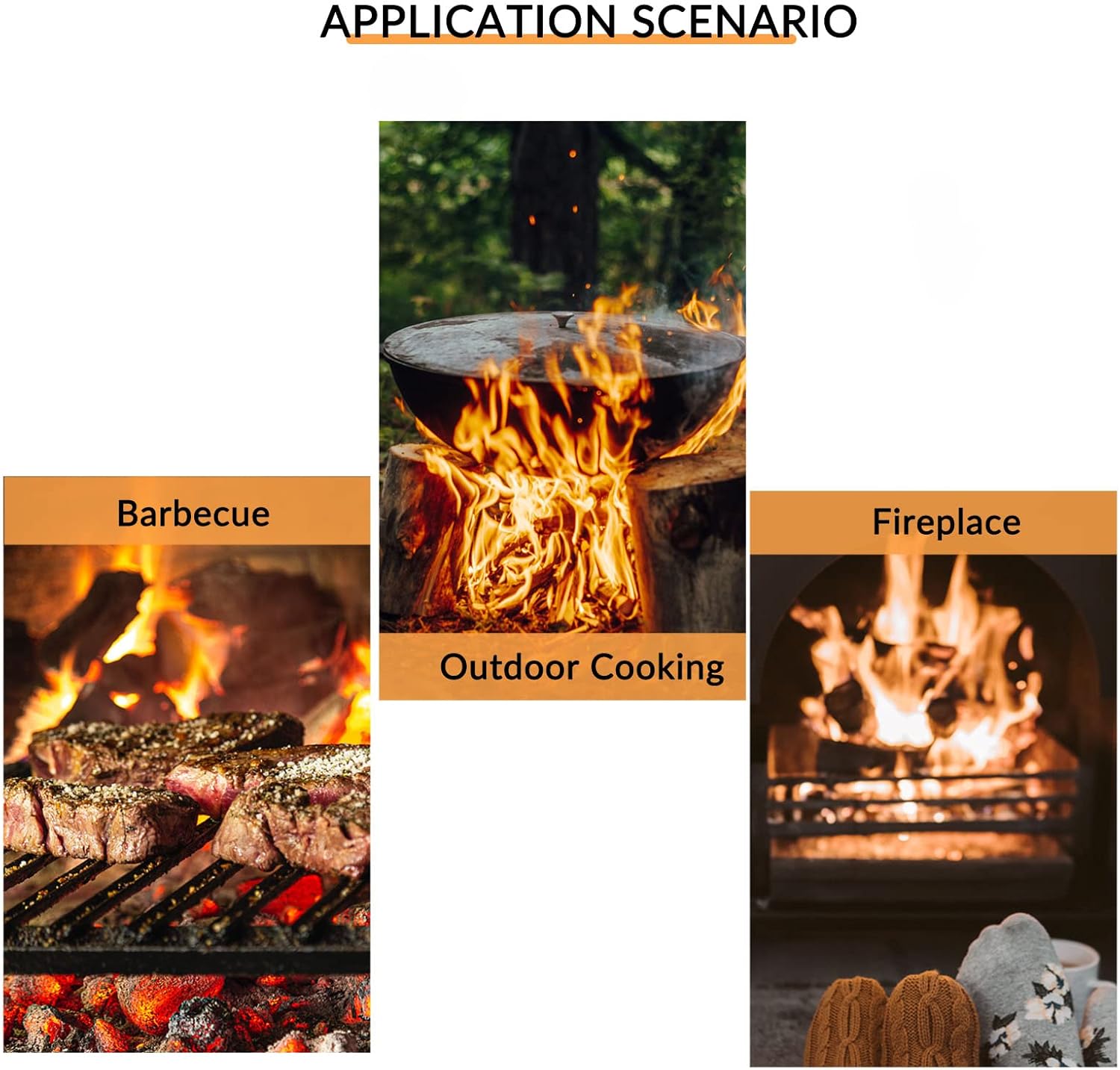 Outdoor Cooking BBQ Fan, Grill Fire Starter Flame Exciter, Fire Pit, Stove, BBQ, Outdoor Camping (80W/120W/150W/200W/250W/300W/350W)