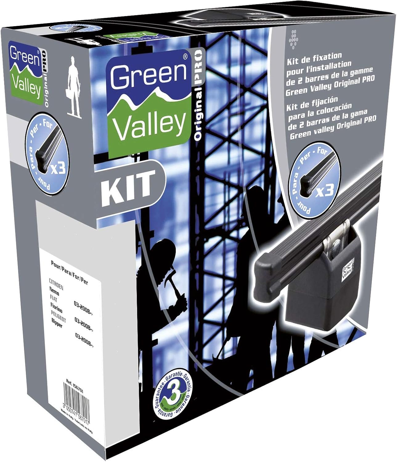 Green Valley Flauraud Original Pro Bar Kit N°774 2 Bars