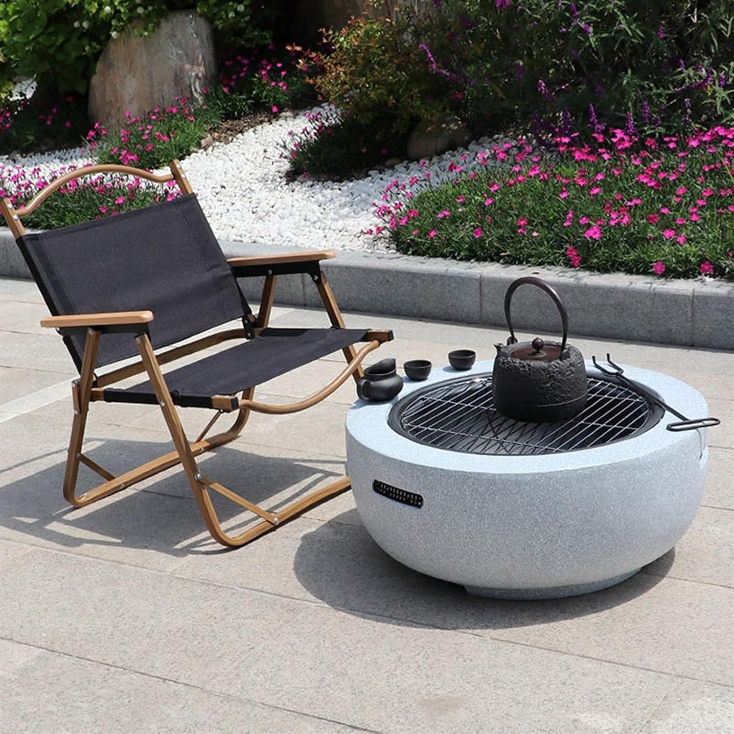Fire Pit fire pits with Spark Screens, Wood Burning fire pits in courtyards,RDS and Gardens