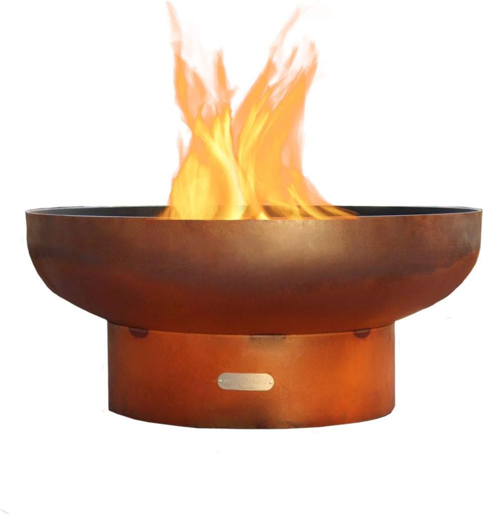 Fire Pit Art Low Boy-FPA-MLS120-NG Fire Pit NG, Metal