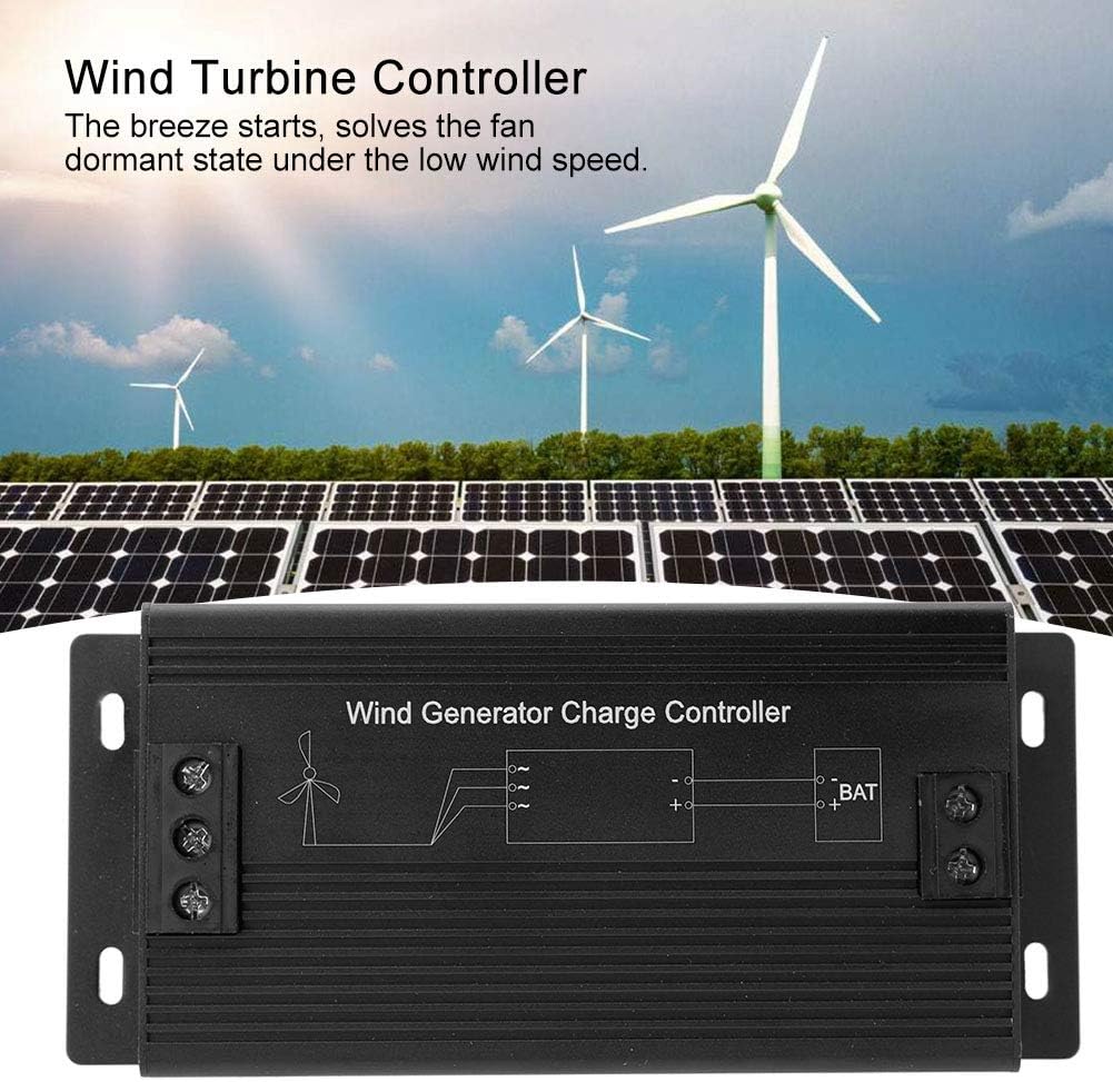 12V/24V/48V Wind troller, Wind Generator Controller, 400W 1000W with Auto Voltage Identification, Three Stage Charging Algorithm for Fishing Boat,