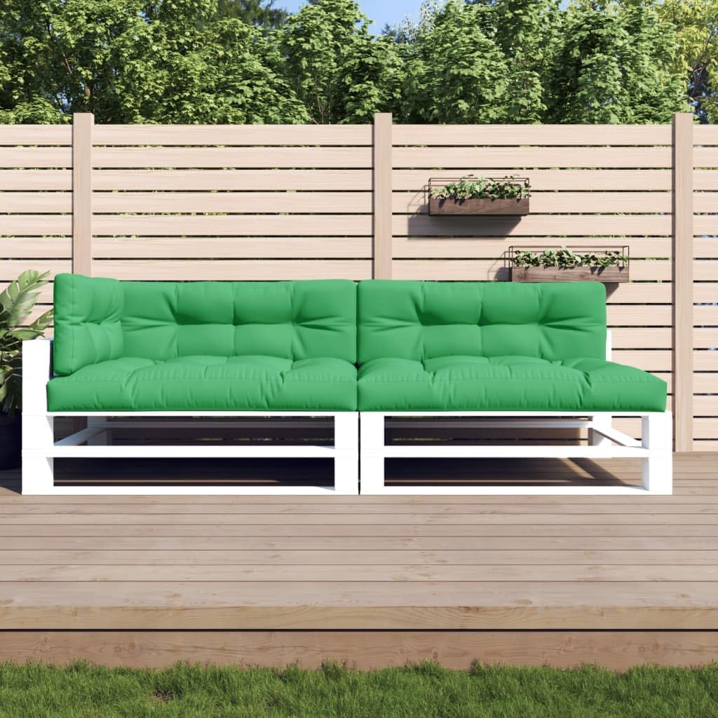 Pallet Cushions 5 pcs Green Fabric,Elevate Your Outdoor Sanctuary with Premium Pallet Cushions Patio Furniture Decor, Furniture Accessories