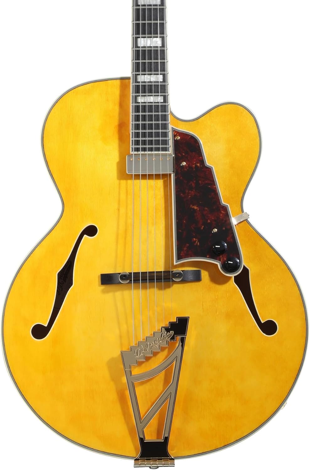D'Angelico Premier EXL-1 Hollowbody Electric Guitar - Honey Blonde