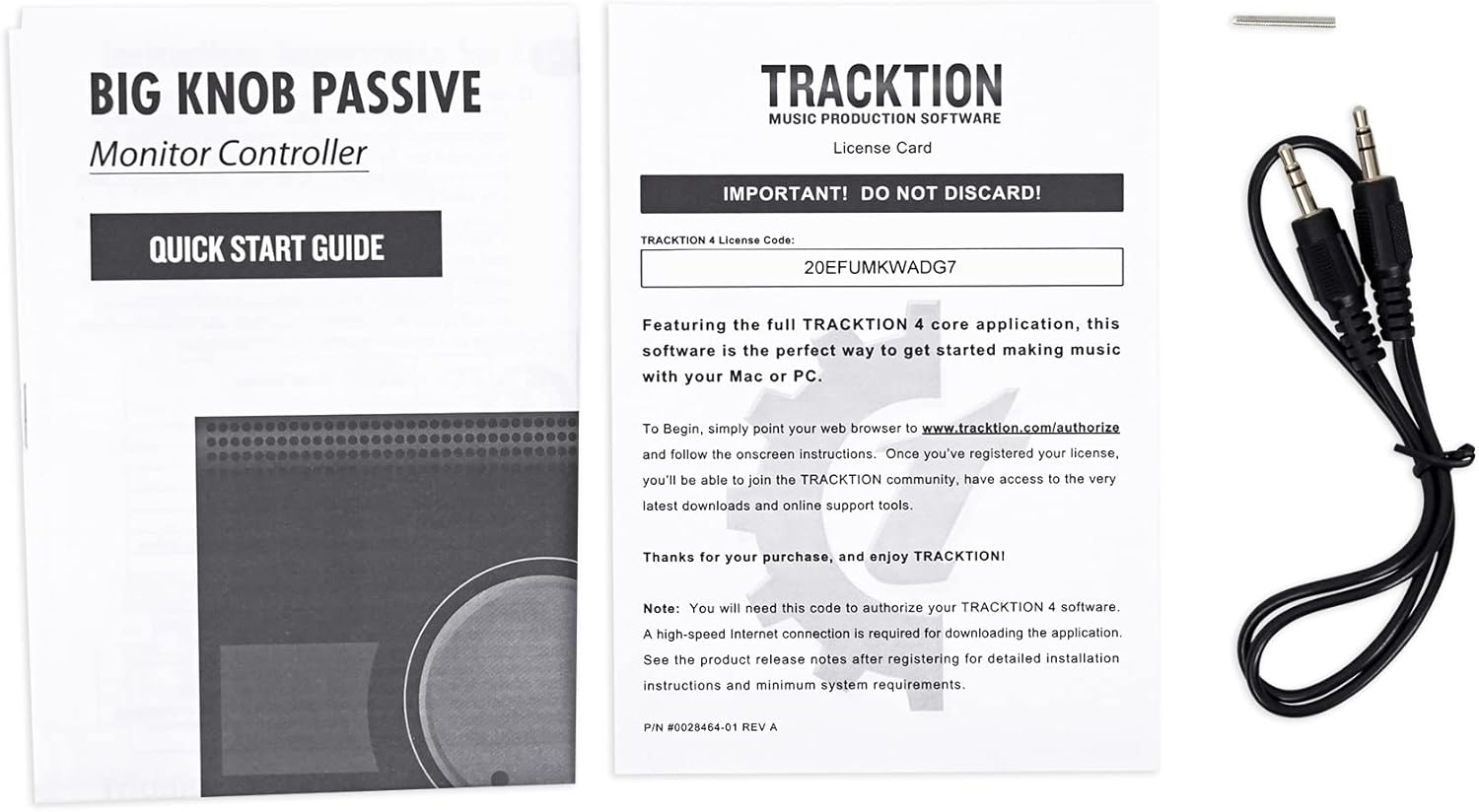 Presonus Studio One 4 Pro Upgrade from Artist/Producer Version 1/2/3 to Pro 4.0 Bundle with New Mackie Big Knob Passive 2x2 Studio Monitor Controller (2 item)