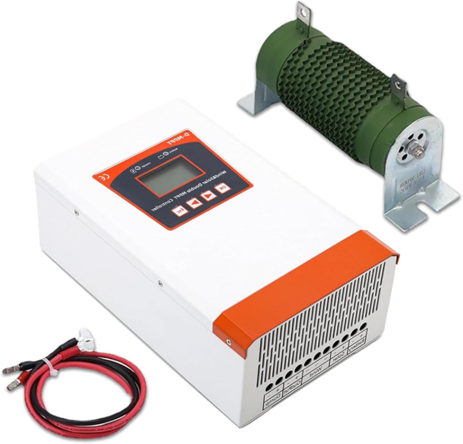 220v, 12V 24V 48V 220V 6000W MPPT Hybrid Wind Solar Charge Controller Regulator for Home Wind Solar Power Systemr Suitable for Wind Turbines