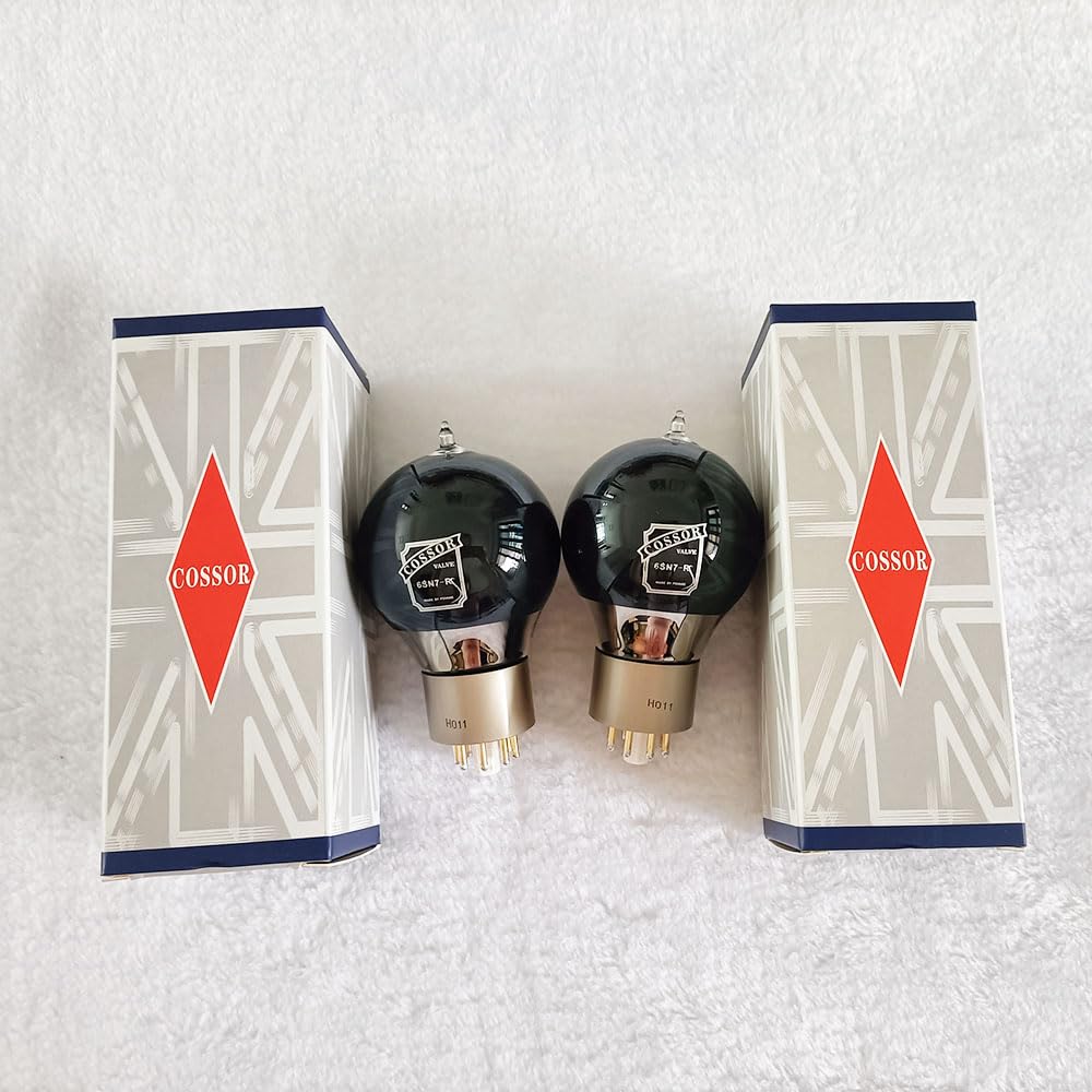 New 1 Matched Pair PSVANE Cossor 6SN7 Audio Amplifier Vacuum Tubes 6N8PA