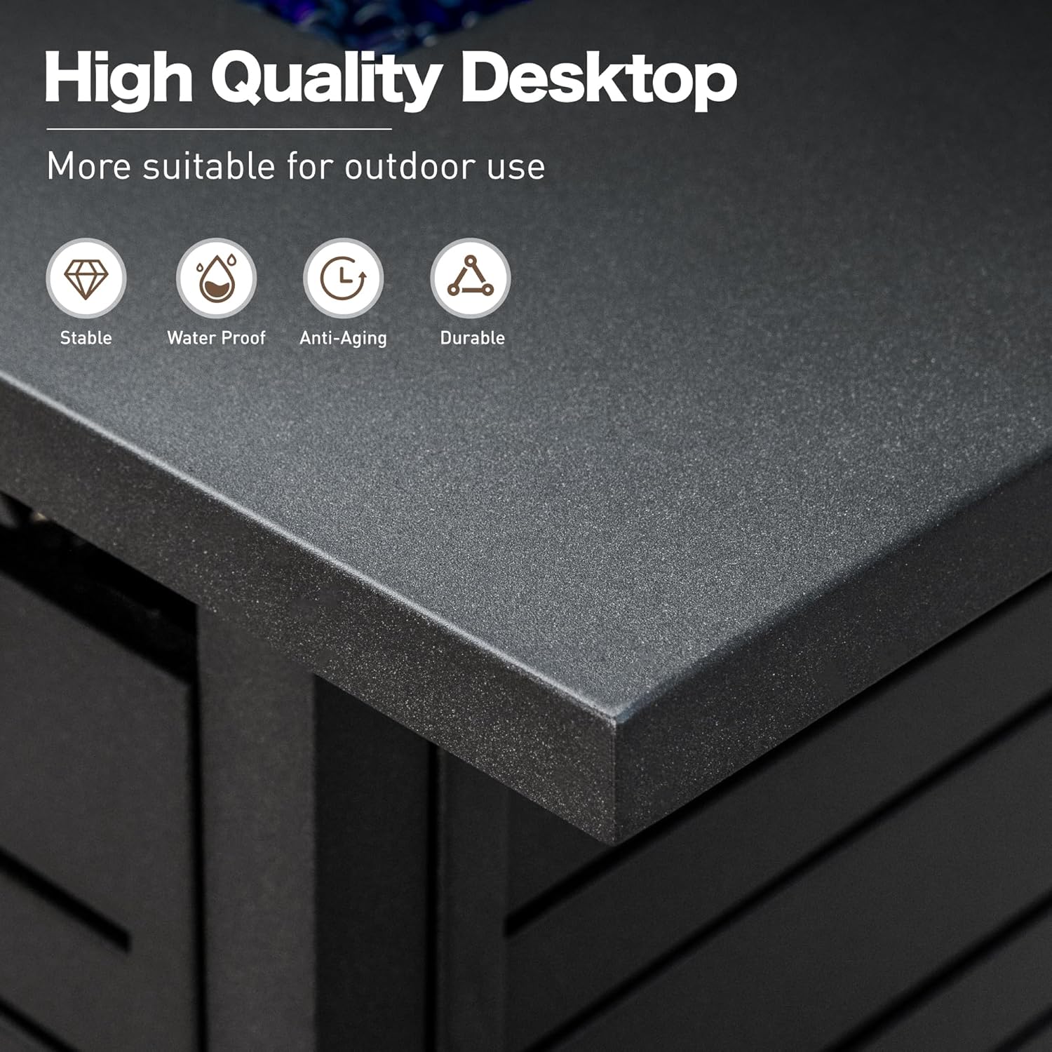 Propane Gas Fire Pit Table 57