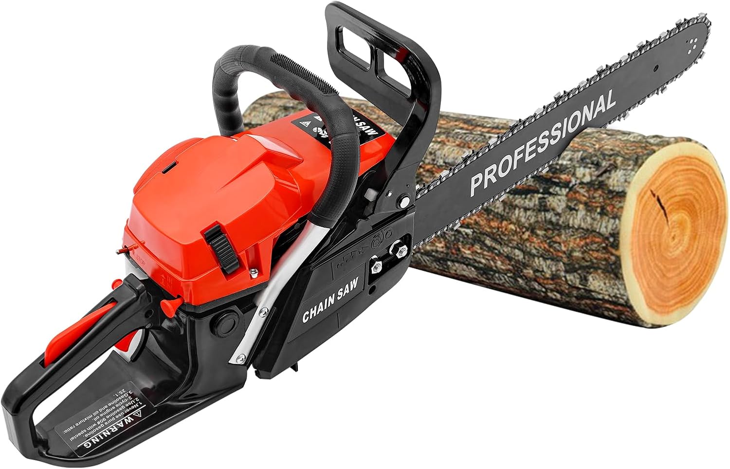 2-Stroke 58CC Handheld Gas Chainsaw 20 Inch Cordless Petrol Chainsaw,Gasoline Chainsaw Wood Cutting Machine Gas Powered Chain Saw for Wood Cutting,Forest Felling,Tree Pruning