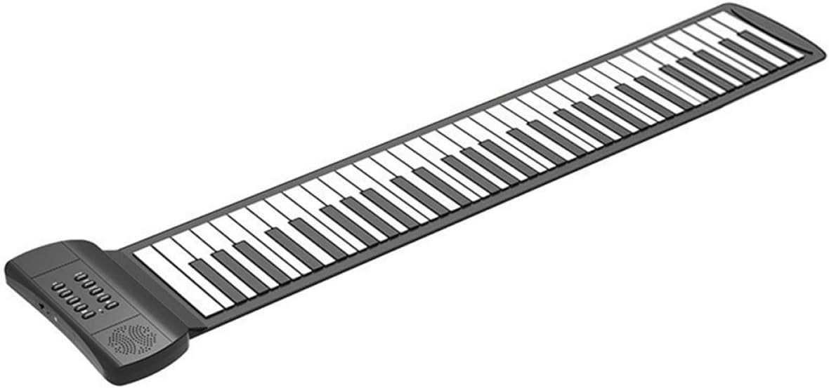 61 Keys Roll-up Piano Silicone Foldable Electronic Keyboard for Boys and Girls Portable and Lightweight Design for Home and Travel