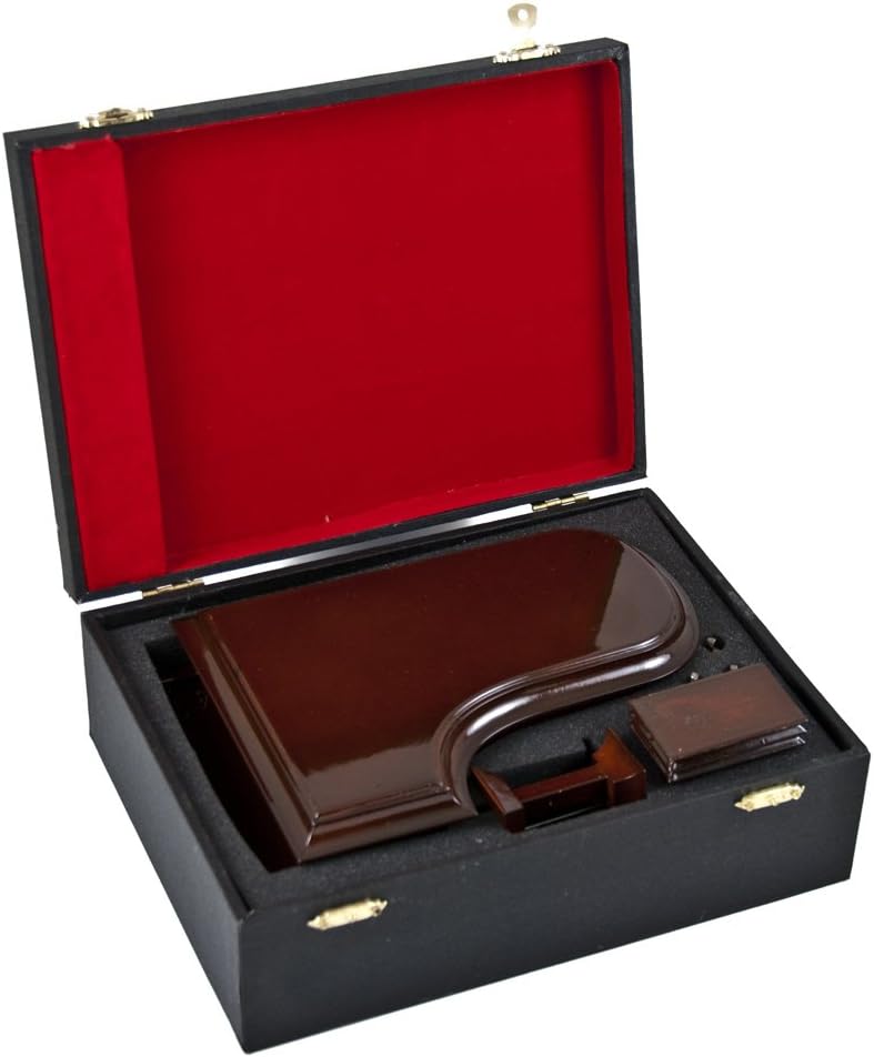 Sophisticated 30 Note Miniature Musical Matte Brown Grand Piano with Bench - Danny Boy