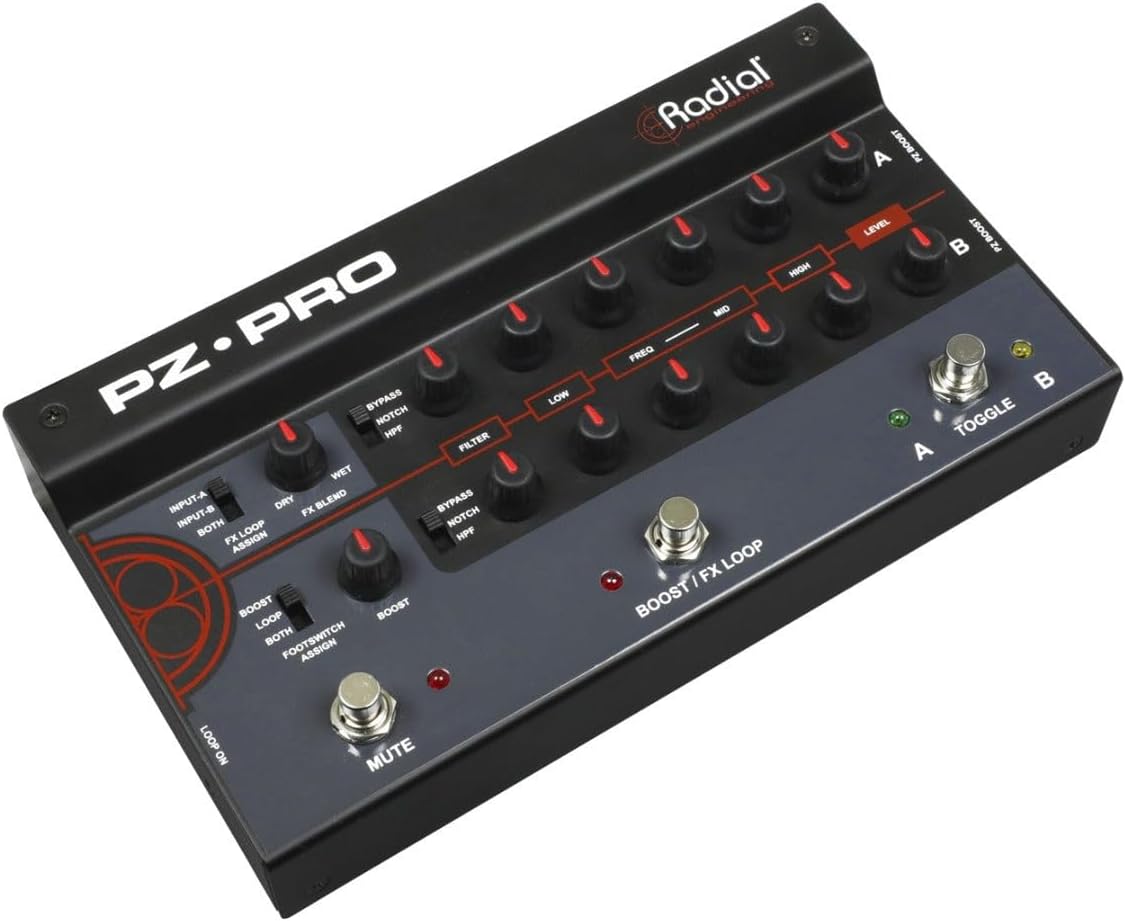 Radial PZ-Pro 2-Channel Acoustic Preamp