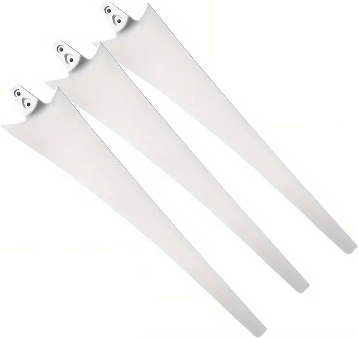 3-Pack Nylon Fiber Wind Turbine Blades – 550mm to 800mm – Horizontal Axis DIY Wind Generator Parts(750mm)