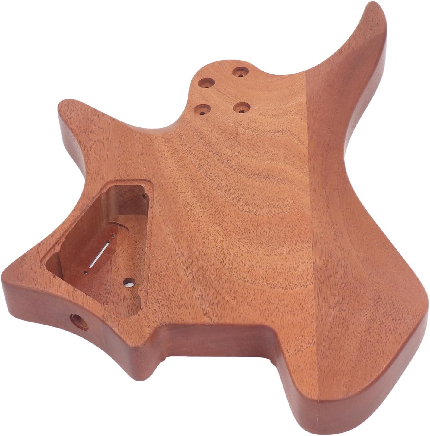 Unfinished Guitar Barrel Body, DIY Electric Guitar Parts for Easy Customization Unfinished Guitar Barrel Body