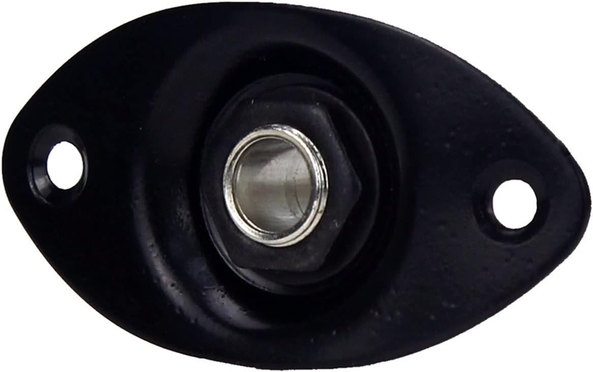 FLFL 1/4'' 6.35mm Electric Guitar Interface Output Interface Black for Guitar Parts Guitar Parts