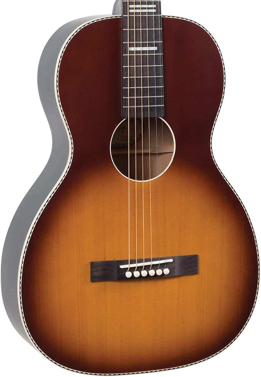 Recording King RPS-7-TS Dirty 30's Series 7 Single 0 Acoustic Guitar, Tobacco Sunburst