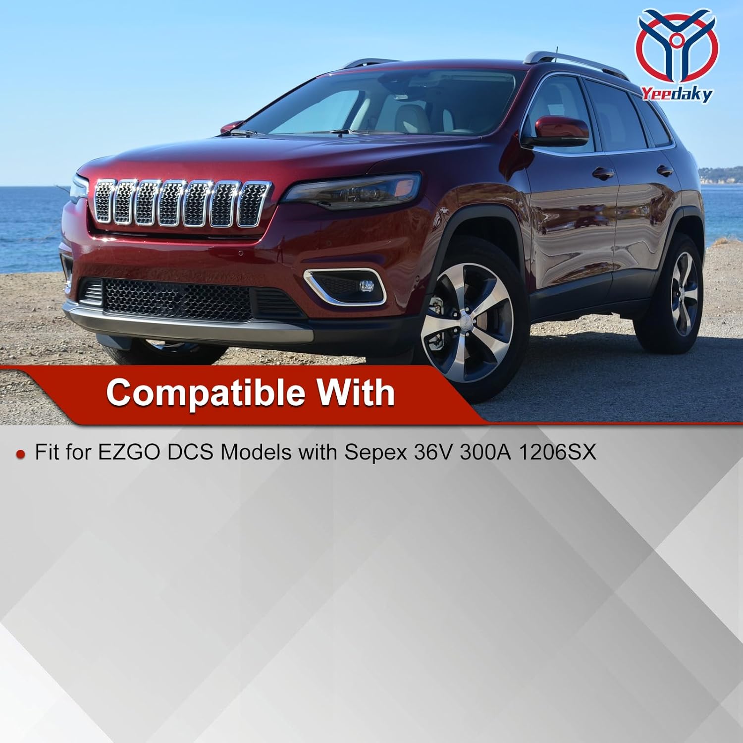 73144-G06 Speed Controller with Sepex 36V 300A 1206SX for EZGO DCS Models Aftermarket Automotive Parts Replacement OE#73144G06