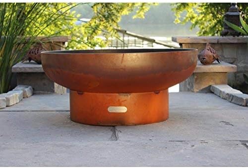Fire Pit Art Low Boy-FPA-MLS120-LP-AWEIS Fire Pit LP, Metal