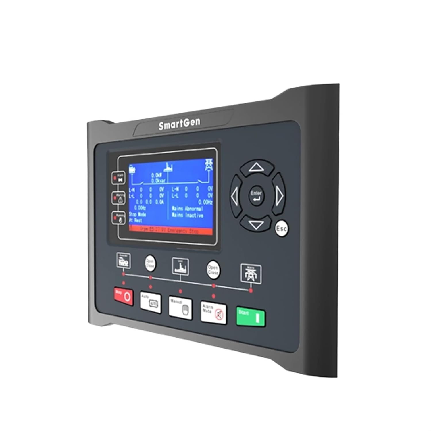 HGM9620 Generator Controller, Ethernet Port, Schedule Function, CANBUS, AMF