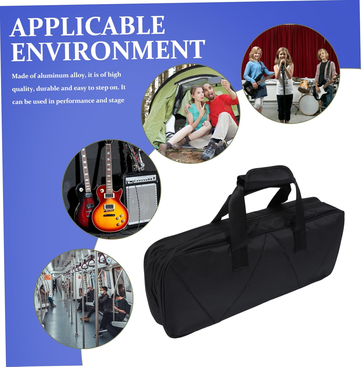 Metal Guitar Pedal Board Bracket Electric Guitar Effector Holder for Effects Pedalboard