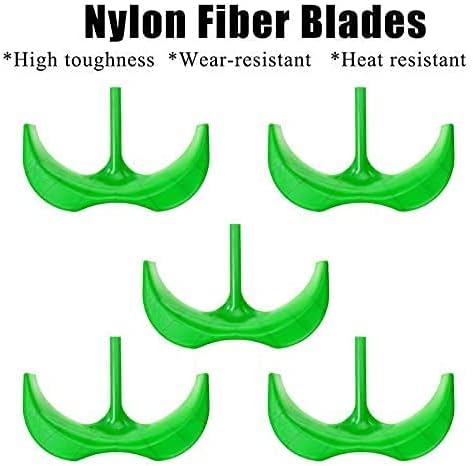 Wind Power Turbines Generator,5000W 12/24/48V 5 Blades Generator Lantern Wind Turbines Vertical Axis for Streetlight+Controller