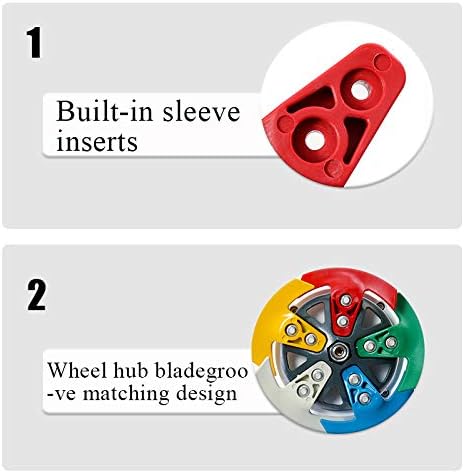 SISHUINIANHUA 8000W AC Permanent Wind Turbines Generator 12/24/48V W/Controller 5-Nylon Blades Household Power Generator for Solar Streetlight,12v,8000w