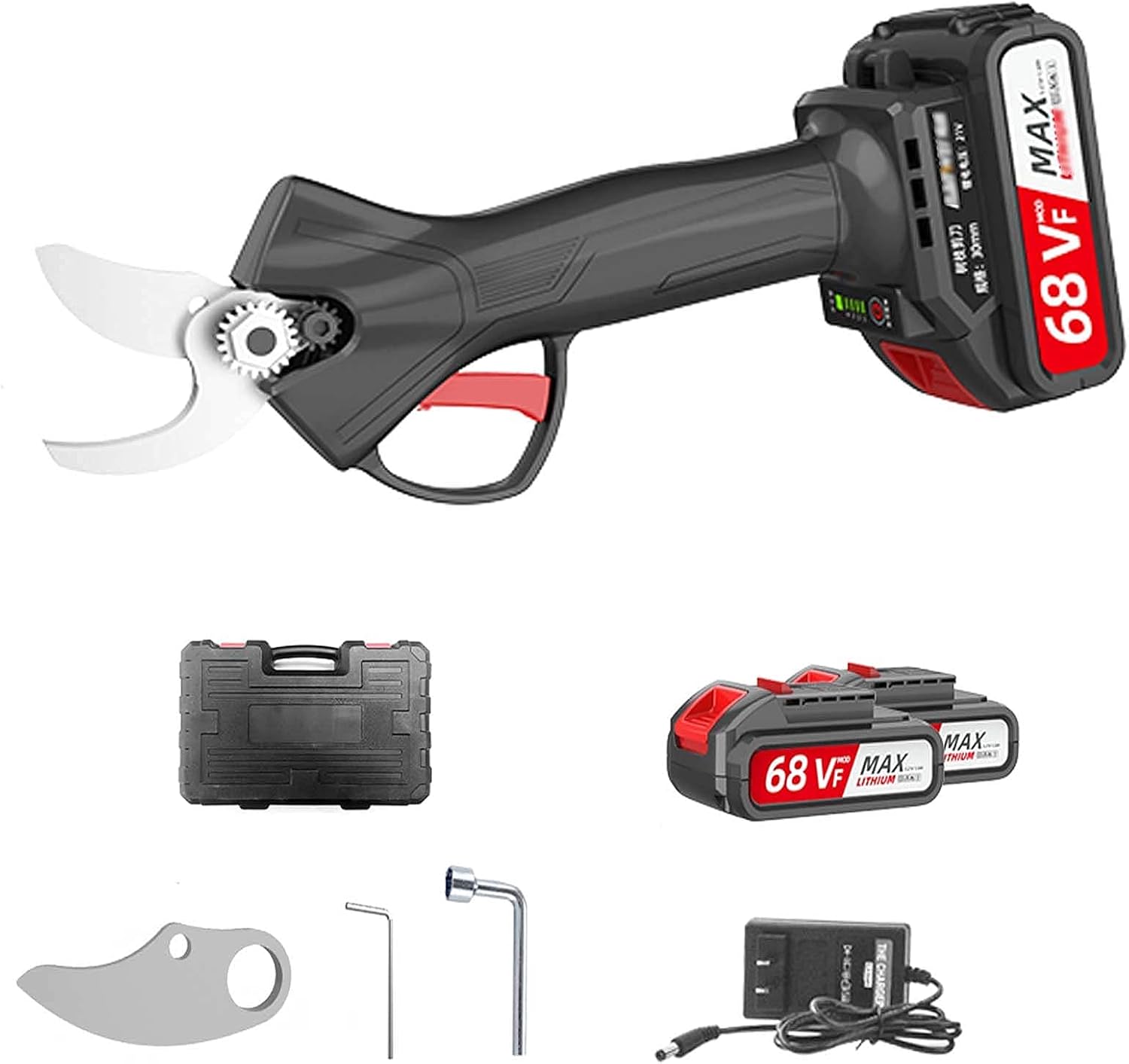 Tree Branch Cutters Pruner, Electric Pruning Shears for Garden Cordless Rechargeable Power Scissors, 3Cm Diameter, Sk5 Scissors