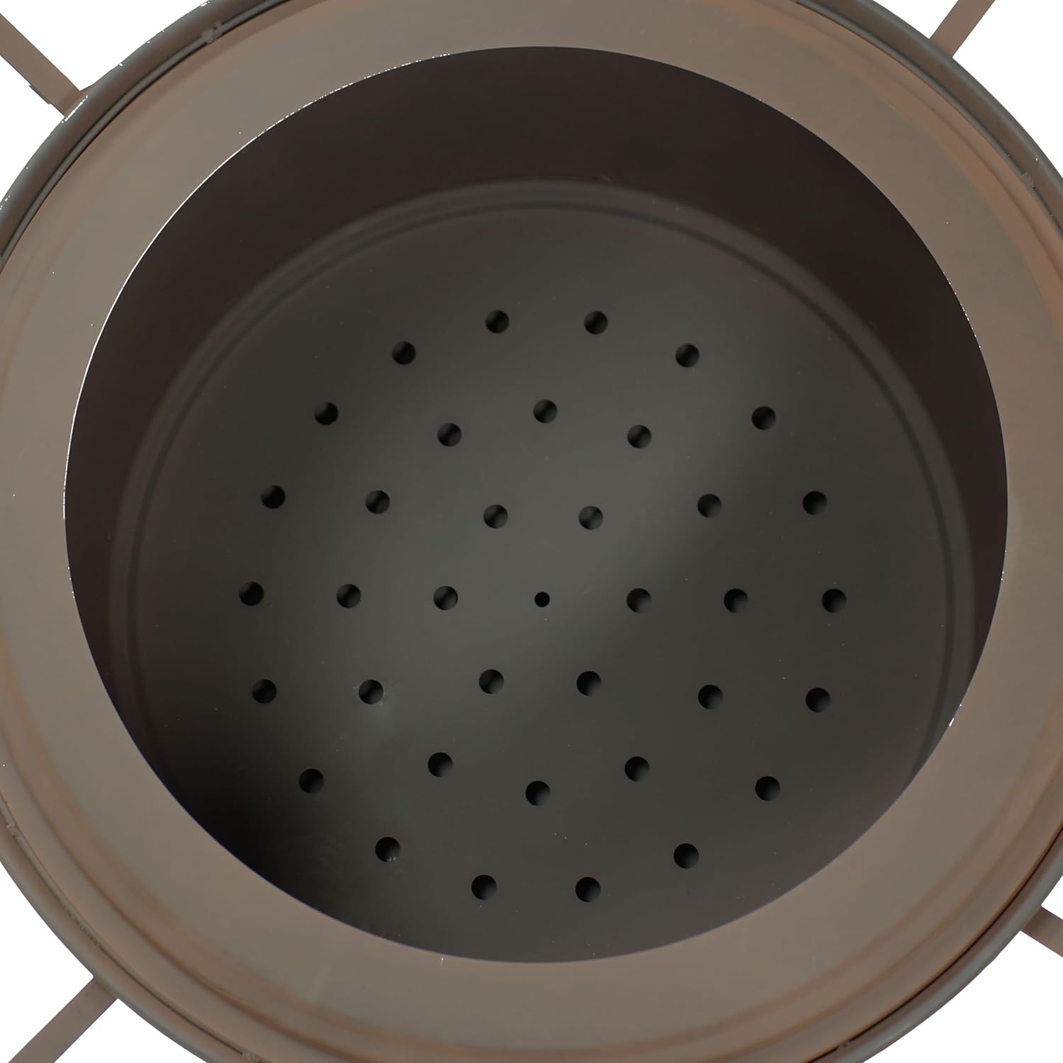 Sunnydaze 30-Inch Cosmic Smokeless Wood-Burning Fire Pit with Cover and Poker - Steel Outdoor Smokeless Fire Pit for The Backyard