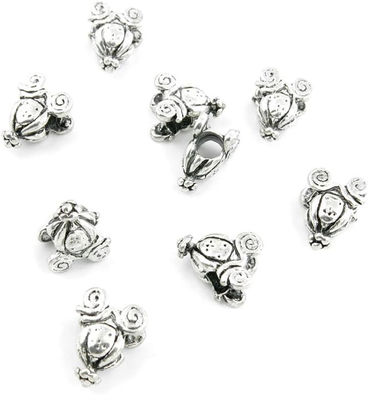 Jewelry Making Charms Antique Silver Tone Color Jewellery Charme Findingss Bulk Wholesale Suppliers Arts Crafts 914FS Pumpkin Cart Loose Beads