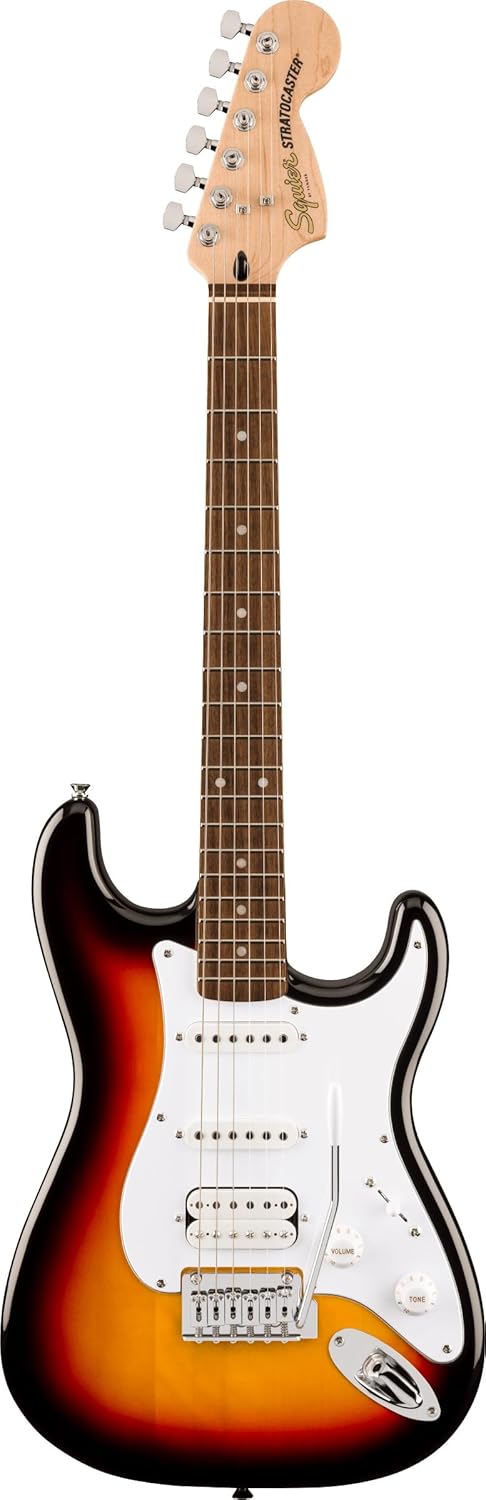 Squier by Fender Affinity Stratocaster Jr. HSS 3-Color Sunburst
