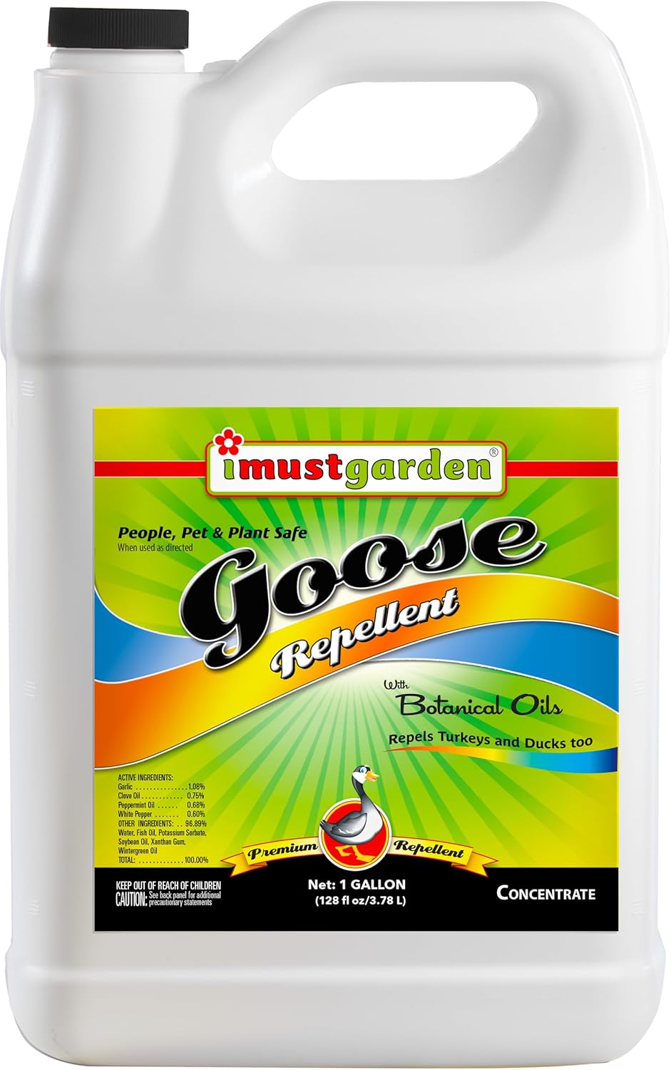 I Must Garden Goose Repellent - 1 Gallon Concentrate