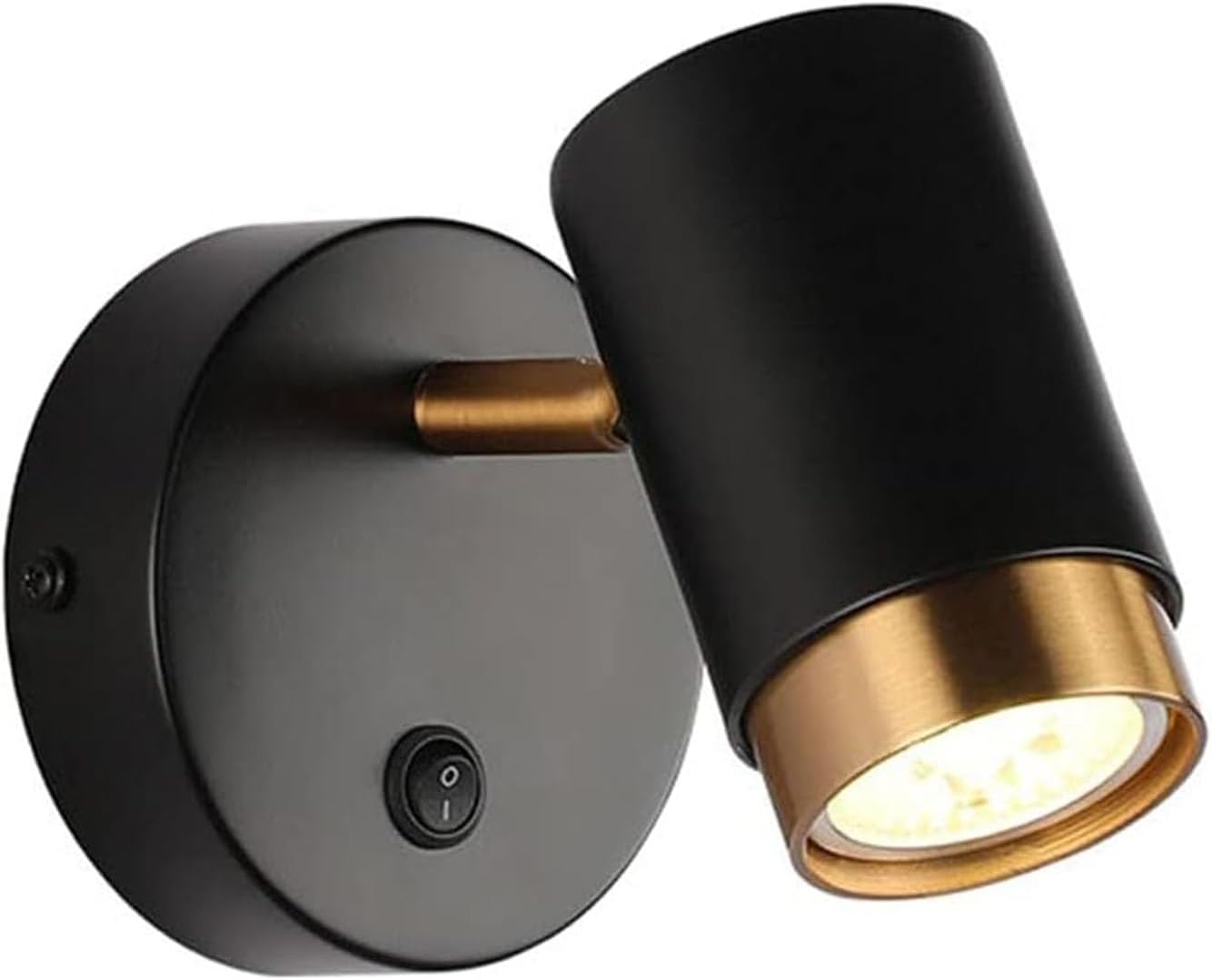 Indoor Adjustable Retro Wall Lamp, Vintage Swing Arm Wall Sconce, with Switch Headboard Lighting Fixture, for Bedroom Living Room Loft Bar Coffee Shop