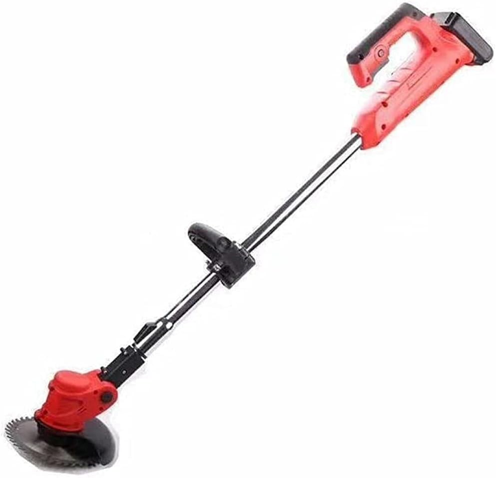 Small Electric Lawn Mower Home Rechargeable Weeding and Size Multifunctional with 24V Lithium Battery