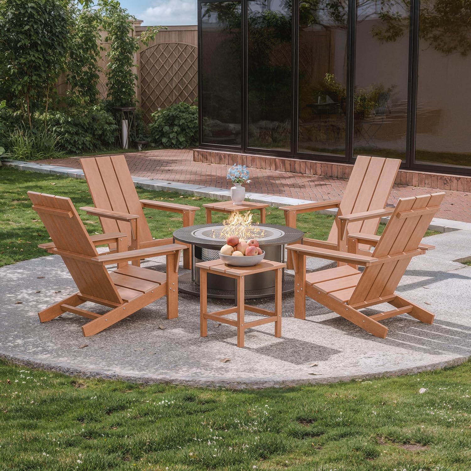 Kurapika 37 inch Smokeless Firepit with Removable Base for Ash, Wood Burning Fire Pits for Camping, Low Smoke for Outside, Easy for Cleaning, Ideal for 6 or More People