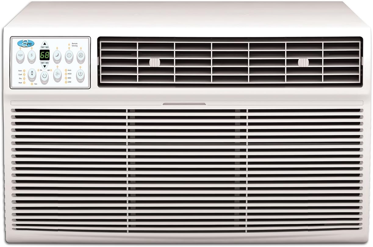 PerfectAire PATW10000 10000BTU Thru-The-Wall Air-Conditioner for Room Size 18' x 25', 450 Sq Ft