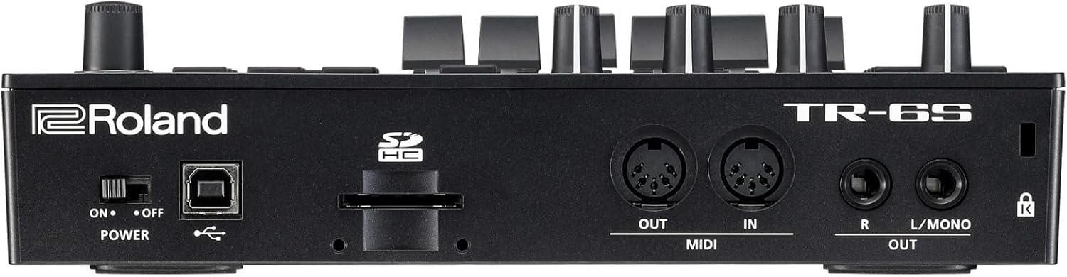 Roland TR-6S Rhythm Performer | Compact Drum Machine with Six Tracks of Authentic TR Sounds including TR-808, CR-78 & More | Large Preset Sample Library | Editable FM Sound Engine | Advanced Sequencer