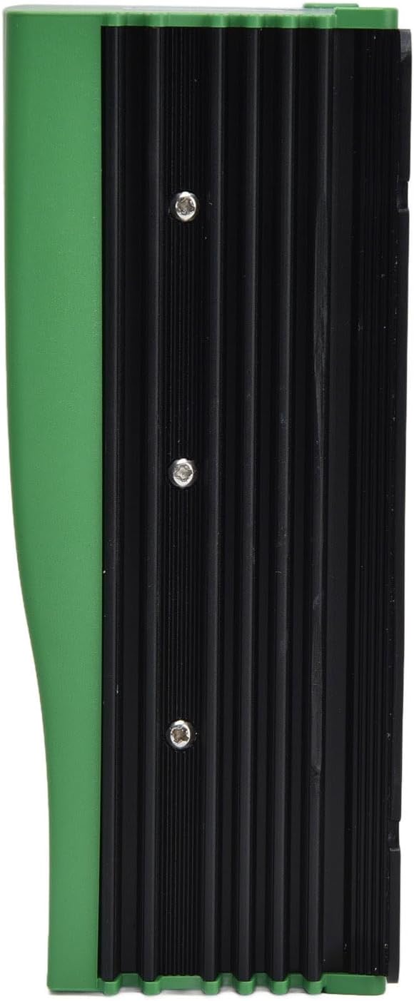 Wind Solar Hybrid System Controller MPPT Boost Charge Regulator for Lithium Battery 12V 24V with LCD Display Universal for Lithium Battery Green ABS