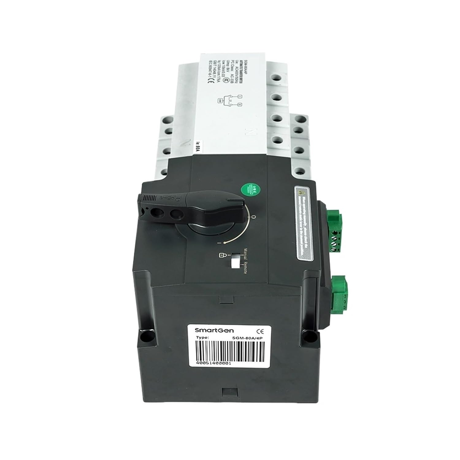 SGM-80A 63A 80A 125A 250A 4P SGM Genset Type ATS Dual Power Automatic Transfer Switch Compatible Generator Controller(SGMA-400A 4P)