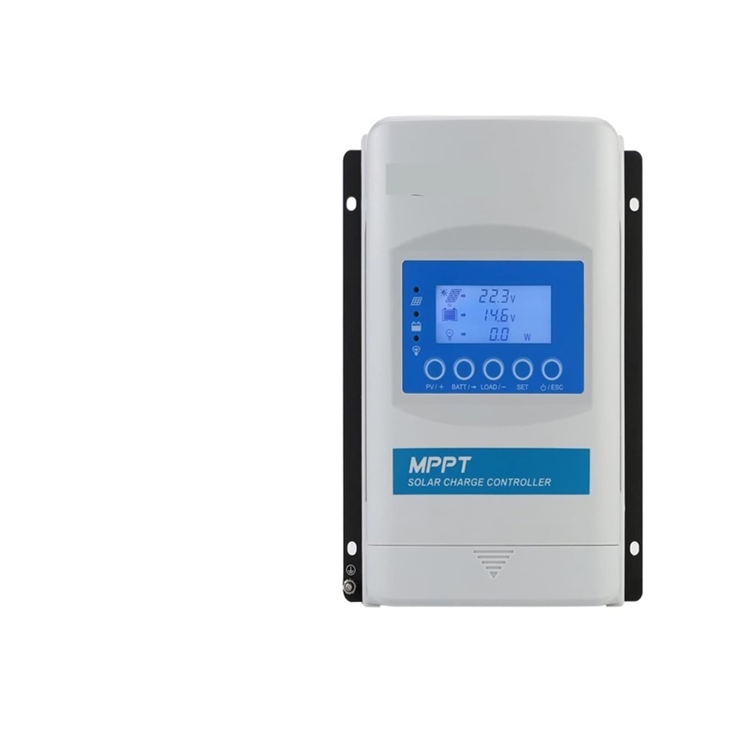 Solar Controller, MPPT Solar Charge Controller 20A 30A 40A LCD Solar Regulator 12V-24V/12-48V Auto Tracer 1210N 2210N 3415N 4415N TOP(4415N (40A48v),12V 24V)