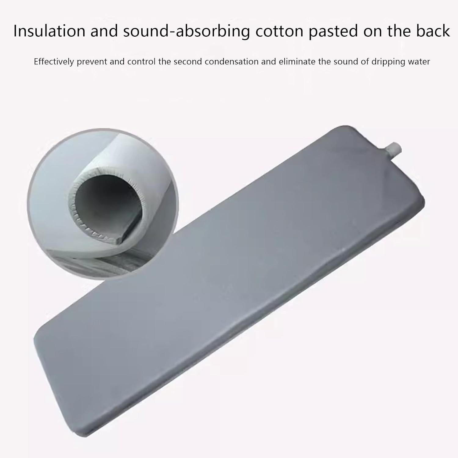 Air Conditioner drip pan Generic AC Drip Pan with Drain Portable for:Air Conditioner Outdoor Unit(201x24cm/79.1x9.4in)