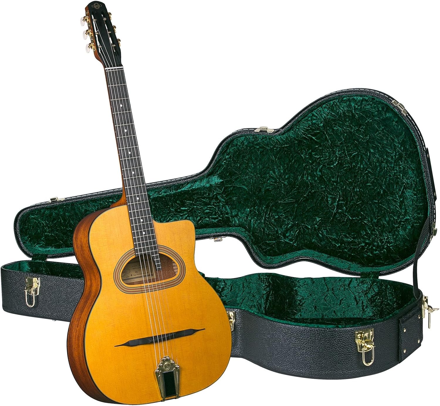 Cigano GJ-15 Grande Bouche Gypsy Jazz Guitar with Hardshell Case