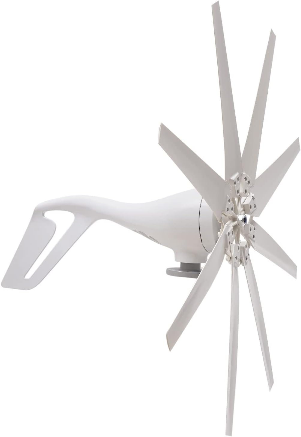 Wind Turbine 1200W Dc 12V Wind Turbine Generator With 8 Blades Wind Turbine Kit For Marine, Rv, Home Energy Supplementation, Rated Wind Speed 13m/s,Safe Wind Speed 50m/s