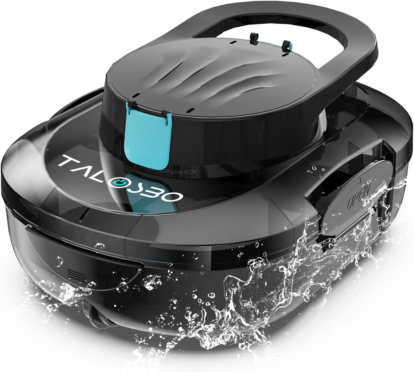 S1 PRO Robotic Pool Vacuum – Dual-Motor Above-Ground Pool Cleaner, 120 Mins Runtime, Quick Charging, 2.2L Large Filter Basket & Auto-Parking for Easy Retrieval