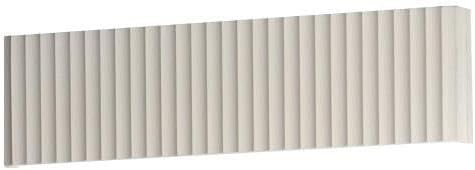 ET2 Delphi 24W 1 LED Light Vanity Light 23.75 Inch Wide with Chaulk White Finish