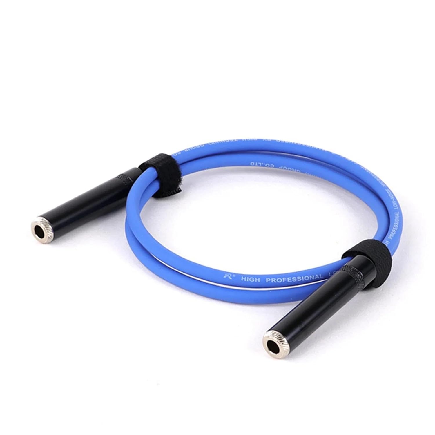 Guitar Audio Cable 1/4 Female to 1/4 Female Coupler,6.35mm Adapter Connector Extend 6.5 Stereo Cable Cord for Guitar Speaker Amplifier(Blue,15m)