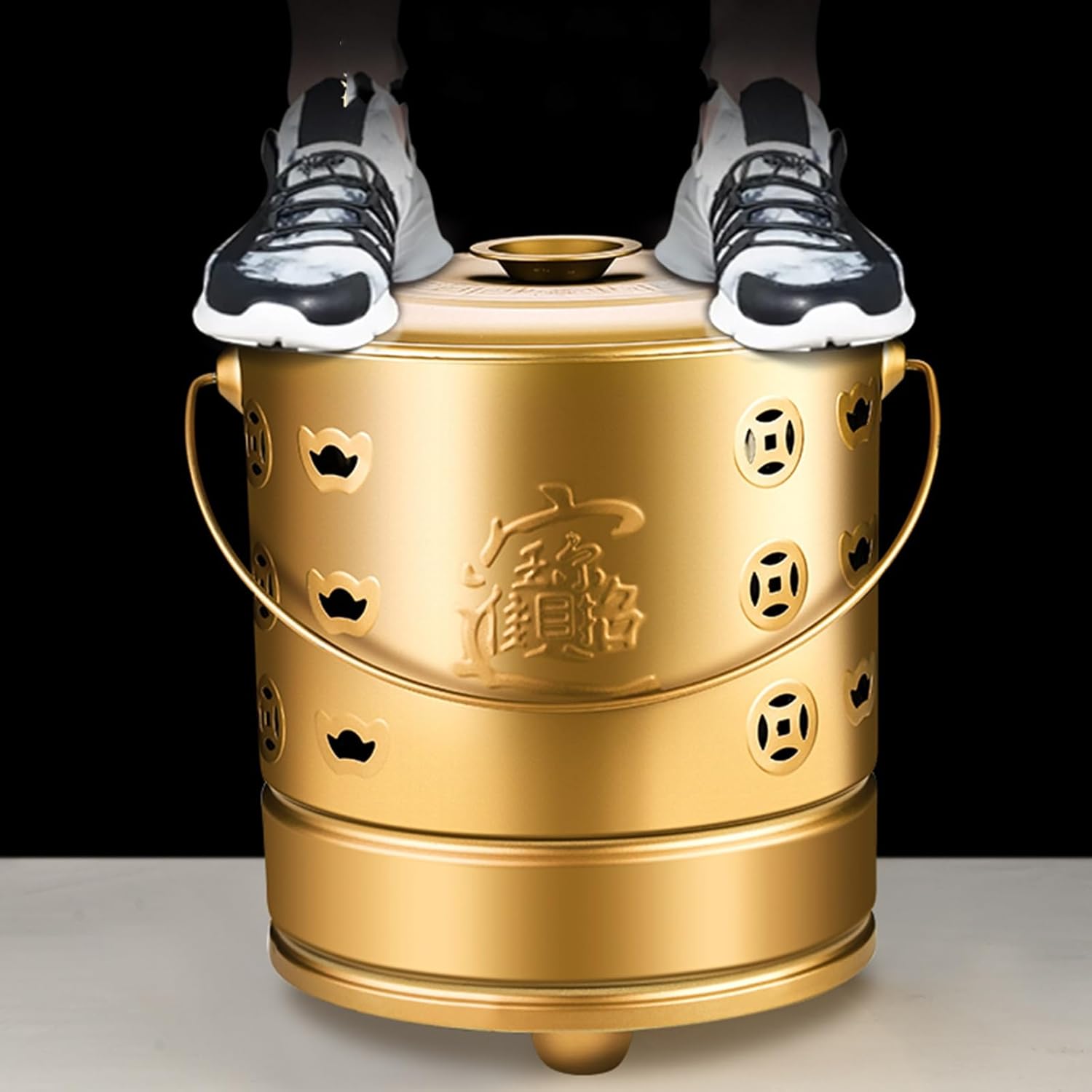 Burn Barrels for Outside, Fire Pit with Stainless Steel Liner, Hook & Combustion Rack, Fire Barrel for Leaves, Trash