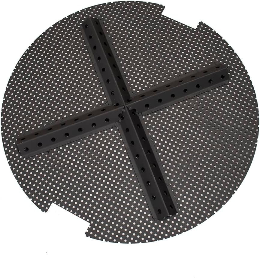 Blue Sky Outdoor Living Round Mammoth Smokeless Patio Fire Pit, Black